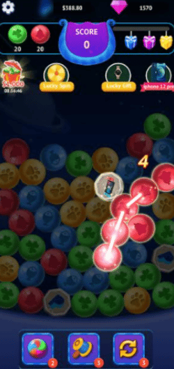 playing Bubble Connect