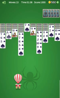 spider solitaire