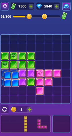 bling block gameplay