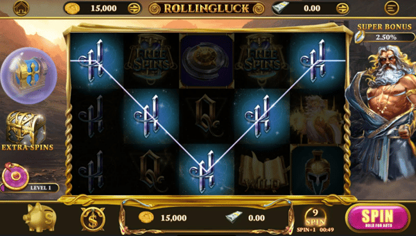 rolling luck gameplay