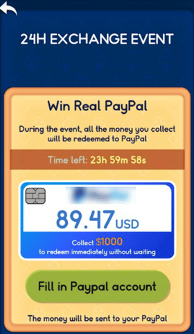 Merge Cash Puzzle redeem money