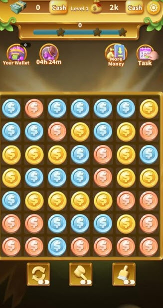 coinage blast puzzle gameplay