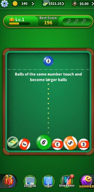 shootingball 2048 gameplay