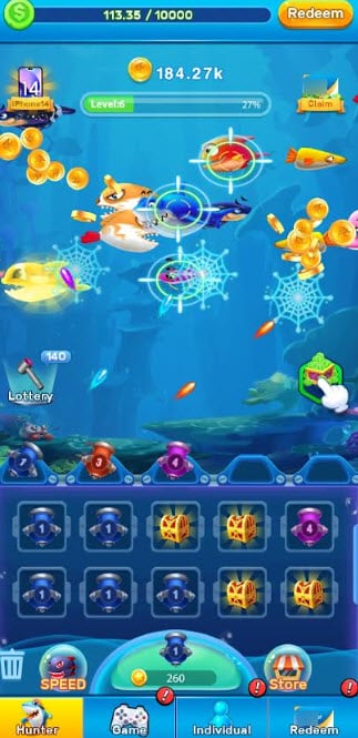 Royal deals fish hunter