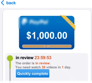 order under review