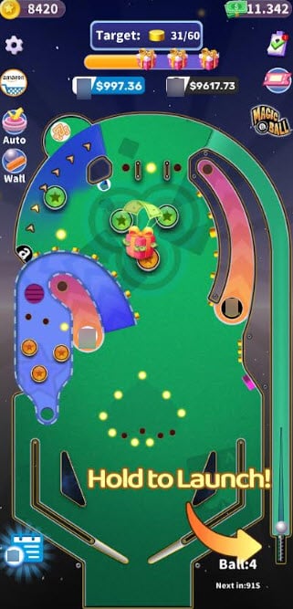 Mega Pinball 3D Flipper gameplay