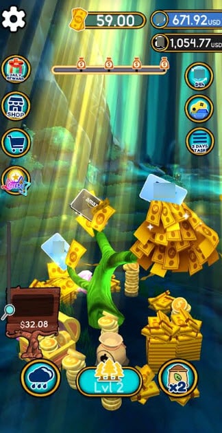gold tree gameplay
