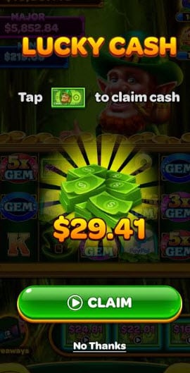 lucky cash from magic slots