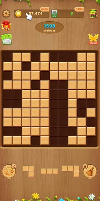 Block Puzzle Wood Winner gameplay