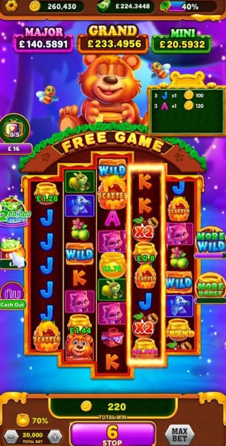 Crush Honey Slot gameplay