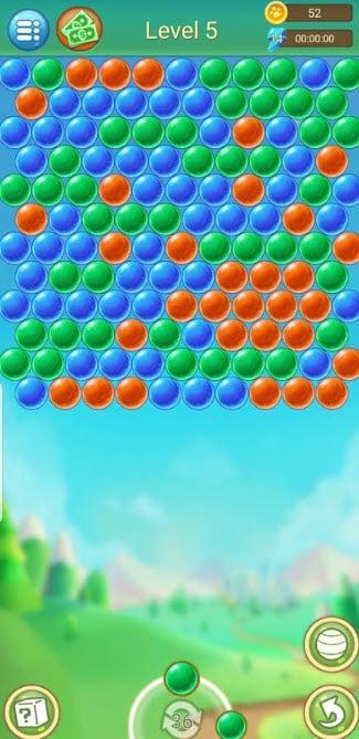 Bubble Pop Deluxe gameplay