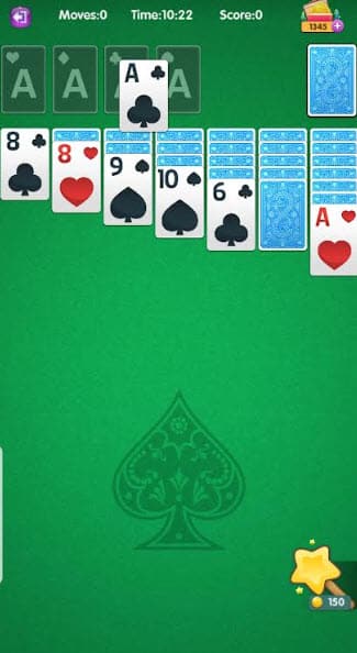 solitaire mania gameplay