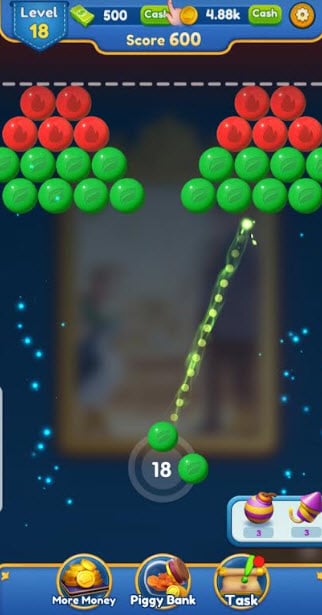 Pop bubble winner gameplay