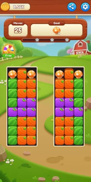 Puzzle Fruit gameplay