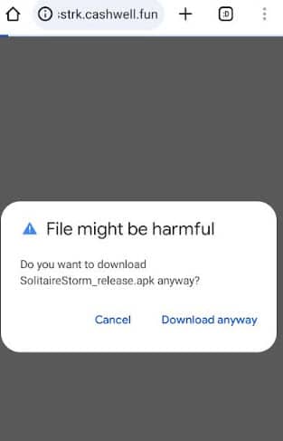 file might be harmful