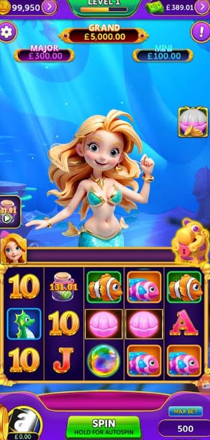 lucky mermaid gameplay