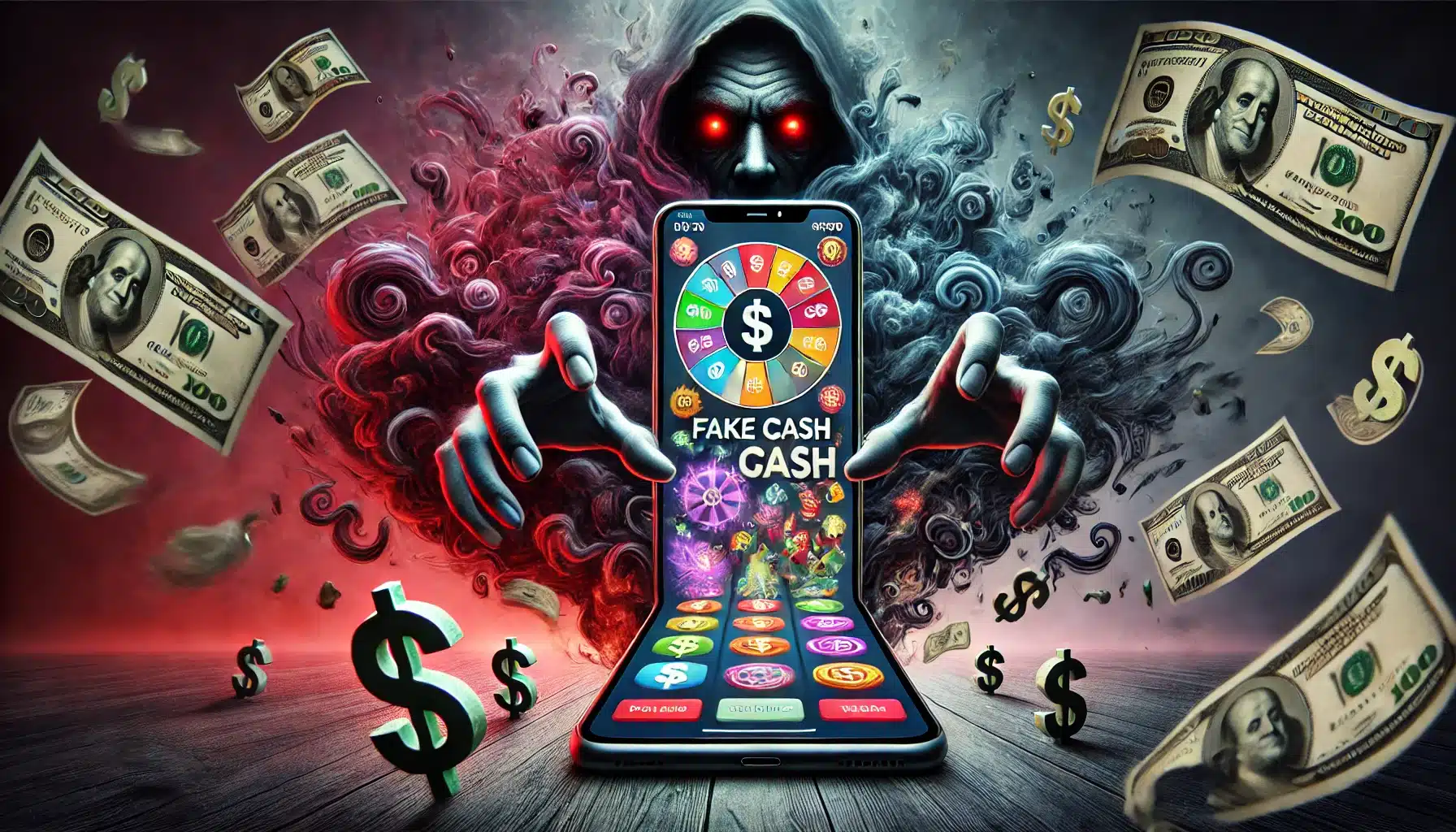 rise of fake cash games