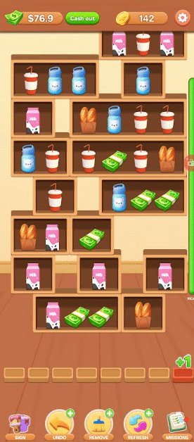 goods match 3d gameplay