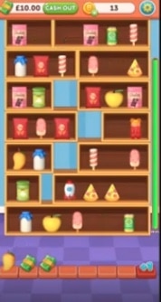 candy shelf gameplay