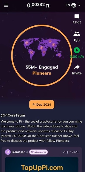 pi network dashboard