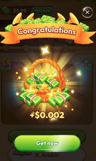 fractions of a cent winnings 