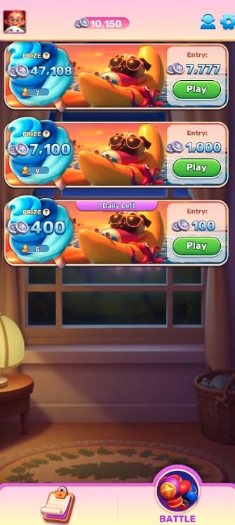 bingo minis dashboard