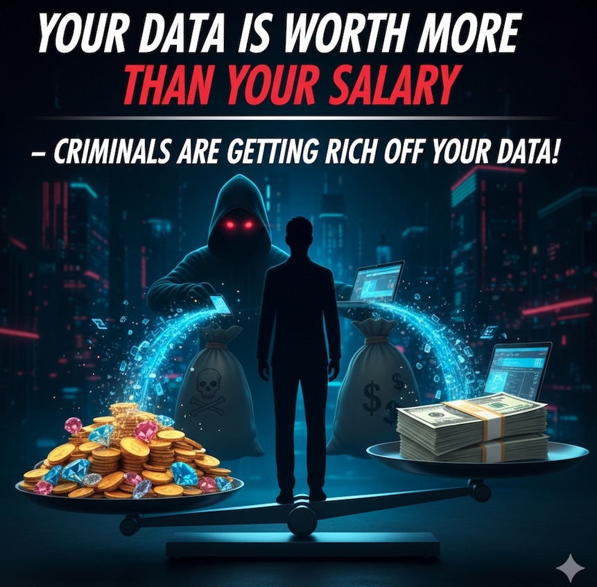 your data is worth more than your salary
