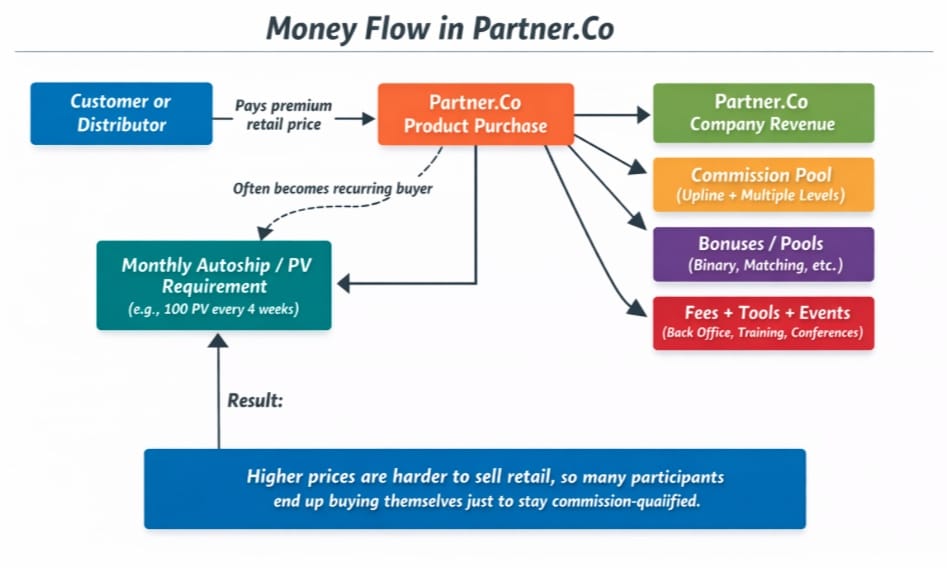 how money flows Partner.co