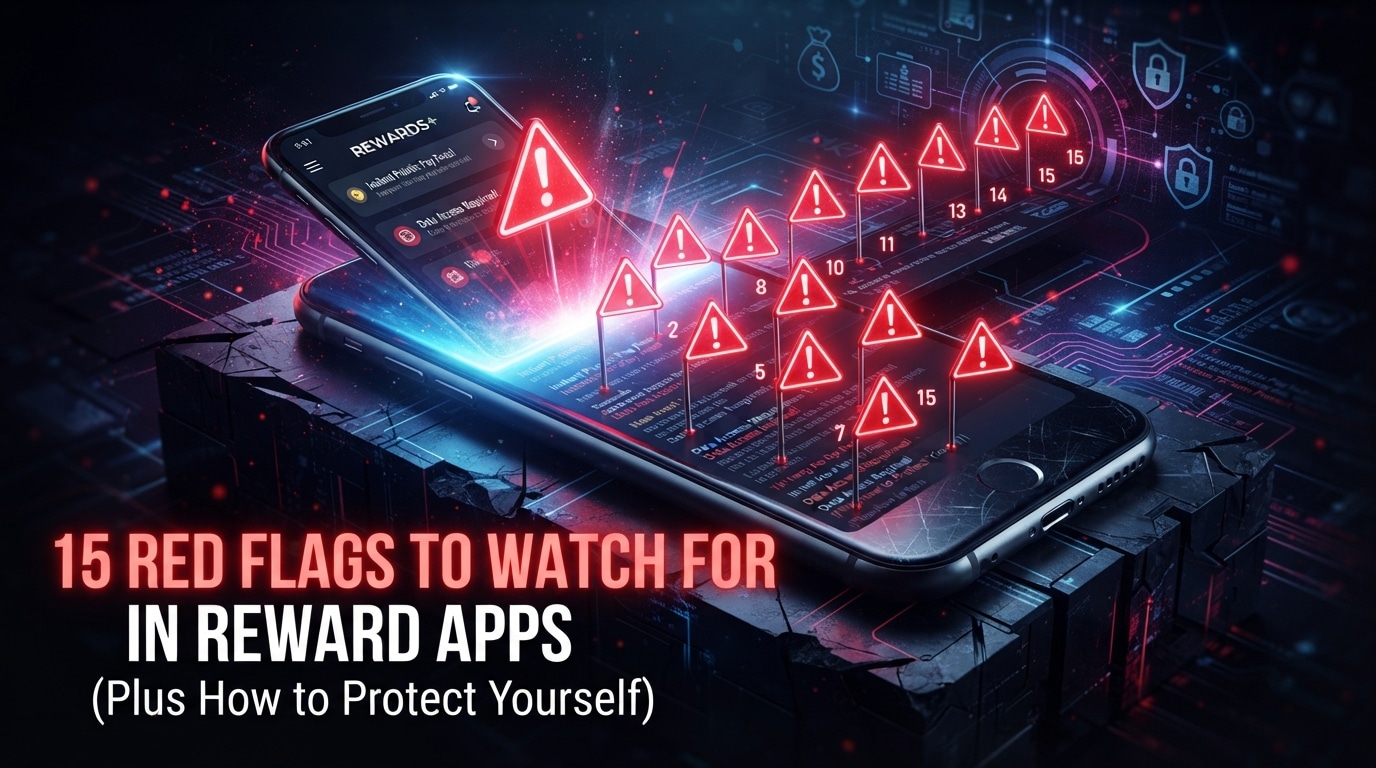 red flag in reward apps